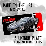 1998 Corvette Sting Ray American Muscle Car Aluminum License Plate