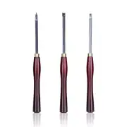 Wood Turning Tool Carbide Tipped Wood Lathe Chisel Tool Multi Handles Carving