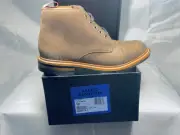 ALLEN EDMONDS Patton Cap-Toe Nubuck WP Boot Brown 7404 Men's Size 7.5 D $495