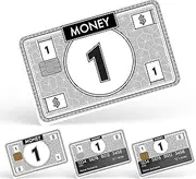 CUCU Covers $1 Note Credit Card Skin Debit Card Stickers for Key, Debit, Credit, Bank Card 4PCS Card Skin for Adults, 002411A