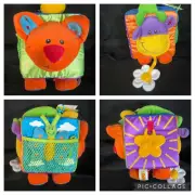 Tolo Educational Soft Plush Toys Farm Activity Play Cube Small World Toys NIB
