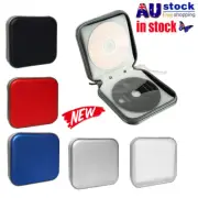 Portable 40 Disc CD DVD Storage Zipper Bag Case Hard Box Wallet Album Holder