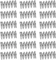 VGOL 200pcs Stainless Steel Compression Spring 0.7x5x10mm Small Compression Spring for Electrical Switches Mechanical Equipment Tools Silver