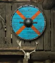 Authentic Rollo Battleworn Viking Shield Viking Shield