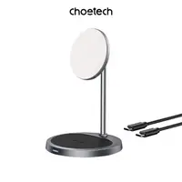 在飛比找PChome24h購物優惠-Choetech T575-F-MFM 2合1 MagSaf