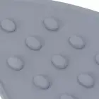 2-piece Silicone Iron Mat Iron Heat Protection Mat For Ironing Board Iron Grey