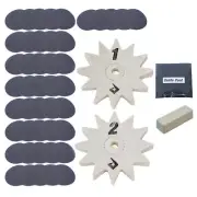 6" Plastic Polishing Kit | Wheels Motorcycle Gas Tank MX Buffer Buffing Polish