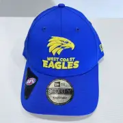 AFL West Coast Eagles New Era 9Forty adjustable cap hat blue OSFM
