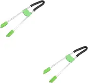 GARVALON 2pcs Innovative Litter Picker Stick Strong Clamp Grabber Tool for Efficient Trash Cleaning