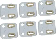 10Pcs Valve Push Rod Plate Iron Plastic Guides Swing Rod Bracket for 154F Engine Plate