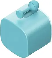 Mini BT Fingerbot Home Automation Controller APP Control Voice Control Schedule Timer Fingerbot Home Appliances Switch Pusher Smart Controller (BT Gateway Required) Blue without Button