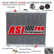 3 Row Aluminum Radiator For 1996-06 Mitsubishi TRITON MK 2.8L Turbo Diesel MT (for: Mitsubishi)