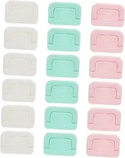 Mipcase 18pcs Socket Protector Safety Outlet Guard Surge Protector Outlet Overnight Panty Liners Electric Buccaneer Cover Switch Outlet Caps Dispenser Ultra Protectors Abs