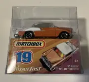 MATCHBOX SUPERFAST 55 Chevy Bel Air Hardtop 2008 #19 New