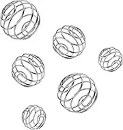 6 Pcs Shaker Balls, 304 Stainless Steel Mixing Balls for Protein Shakes Formula, Blending Balls for Mixer Bottles