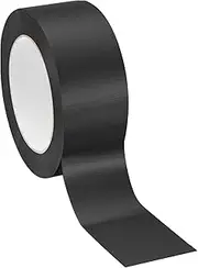 uxcell 1.6"x0.009" Bookbinding Tape, 22 Yard Cloth Bookbinding Repair Tape Book Binding Tape Self Adhesive for Repairing Old Books, Black