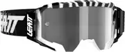 Leatt Velocity 5.5 Motocross Goggles, black-white for Men One Size Black White