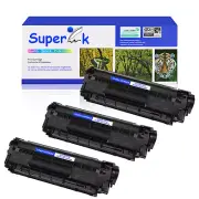 3PK Q2612A 12A Toner Cartridge BLK For HP LaserJet 1010 1012 1015 1018 1020 1022