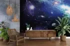 3D Space Planet Wallpaper Wall Mural Removable Self-adhesive 470