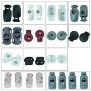 Plastic Cord Lock Toggles Clothes Laces Drawstring End Stopper - Various Designs