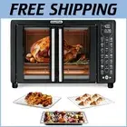 Versatile 24L Digital French Door Air Fryer Toaster Oven with 17 Cooking Presets