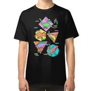 Nineties Dinosaurs Pattern T-shirt