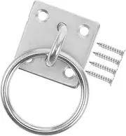 Horse Bucket Hook Cross Tie Ring Set Universal Fit for Horse Sizes Easy to Use Construction