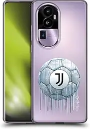 Head Case Designs Officially Licensed Juventus Football Club Logo Drip Art Soft Gel Case Compatible with Oppo Reno10 Pro+