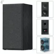 4" Woofer Single Bookshelf Speaker with 20mm Soft Dome Tweeter Home Theater