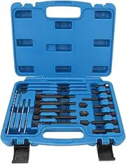 22PCS Glow Plug Electrodes Removal Tool Set Made Of High Hardness Steel Ideal For Motor Derv Vehicles And Machinery