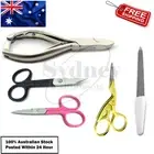 Manicure Pedicure Kit Instruments Toe Ingrown Cutter & Cuticle Nail Scissors
