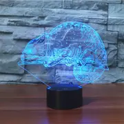 Chameleon Shape 3D Colorful LED Vision Light Table Lamp USB & Battery Version