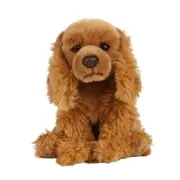 Cocker Spaniel Dog soft plush toy by Living Nature NEW
