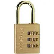 Master Lock Brass Combination Lock