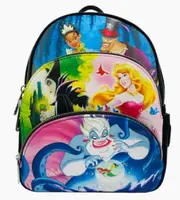 Loungefly Disney - Good Vs. Evil Scene Mini Backpack