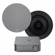 WiiM Streaming Amp w/ 8" In-Ceiling Speakers For Home Theatre DIY