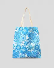 [Mooloola] Mooloola Women's Oceania Canvas Eco Bag in Blue One Size Blue