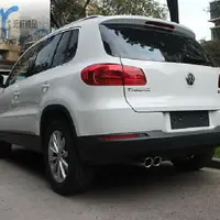 在飛比找樂天市場購物網優惠-VW 福斯 TIGUAN 專用裝飾尾管 尾喉 排氣管 304