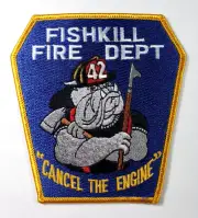 Fishkill New York Fire Department Engine 42 "Cancel the Engine" Patch - NEW
