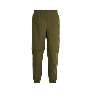 Timberland 男款深橄欖色防潑水可拆卸式慢跑褲|A6THP302
