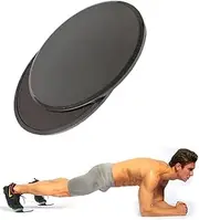 QUANXILXU 2 Pcs Core Workout Sliders Double Side Usage Strength Sliders Wear Resistant Exercise Gliding Discs for Home, Carpet Hardwood Floors Yoga, Pilates