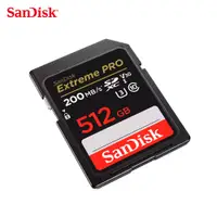 在飛比找蝦皮商城優惠-SANDISK Extreme PRO 512G V30 S