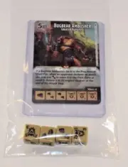 D&D Dice Masters Faerun Under Siege * BUGBEAR AMBUSHER * CU Set UNCOMMON 4 Dice