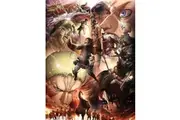Attack on Titan S3 Epic Struggle Canvas Print (Multicoloured) (80cm x 60cm)