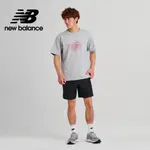 【NEW BALANCE】 NB 鬆緊抽繩口袋休閒短褲_男性_黑色_MS33513BK