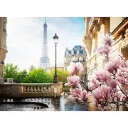 500pc Ravensburger Springtime in Paris Themed Jigsaw Themed Puzzle Pieces