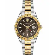 Versace Men's Watch Stainless Steel Watch Hellenyium GMT V11040015 Gold