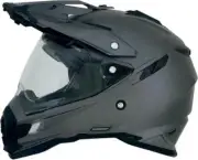 AFX FX-41DS Dual Sport Helmet Frost Gray MD/Medium