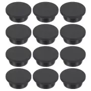 27mm Diameter Rubber Hole Plugs 12 Pcs Silicone Rubber Round Hole Stoppers fo...