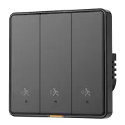 Smatrul Tuya Smart Zigbe 10G Motion Sensor Radar Switch Single Live Wire/Neutral Live Wire APP Remote Control Human Moti